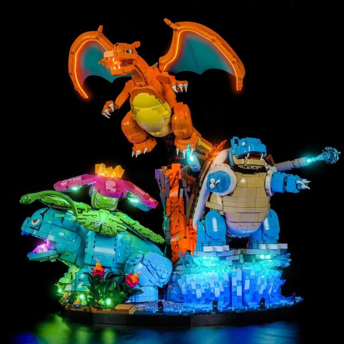 Lit display