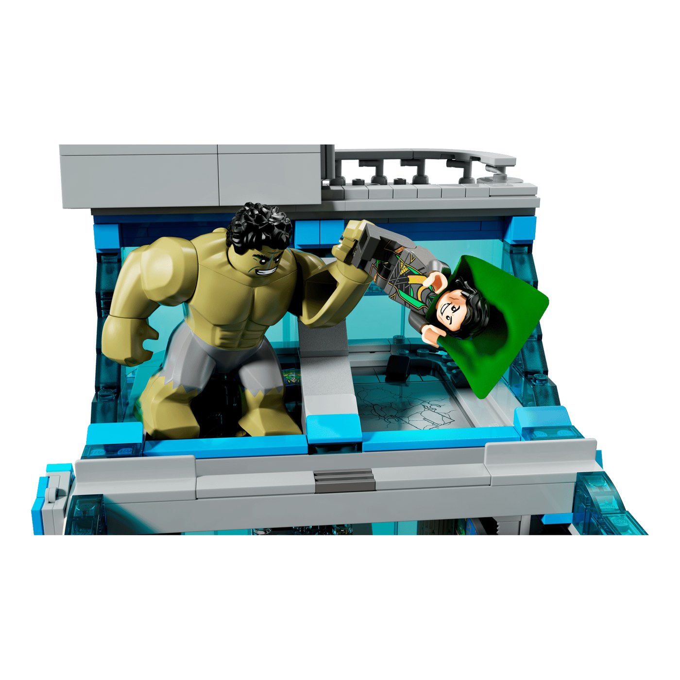 Hulk on the tower