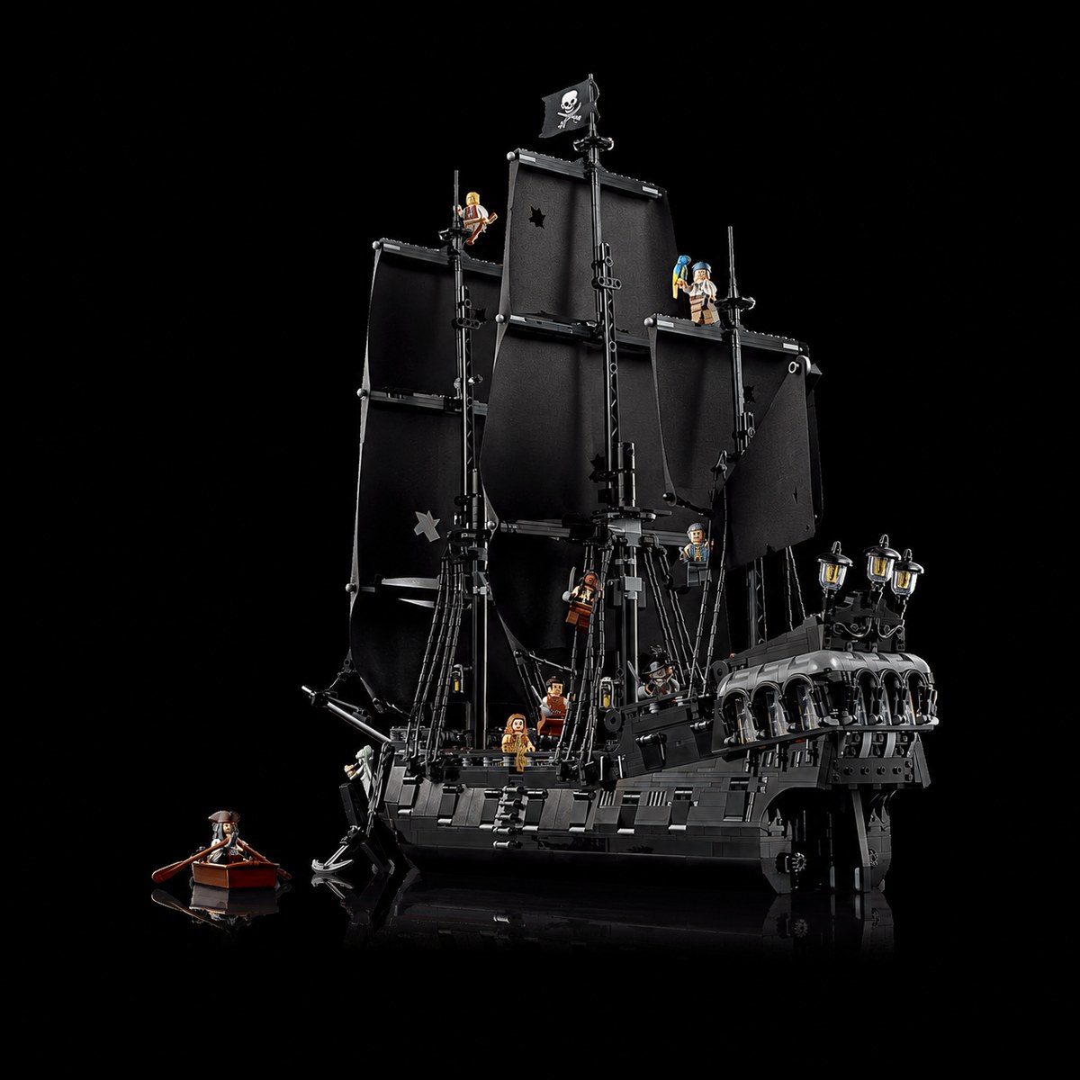 Crew aboard