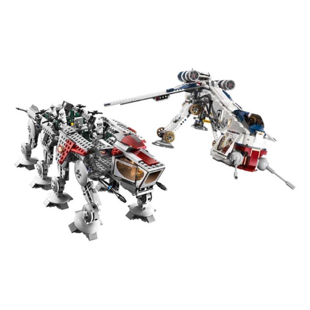 Republic Dropship with AT-OT (10195) — what's in the box