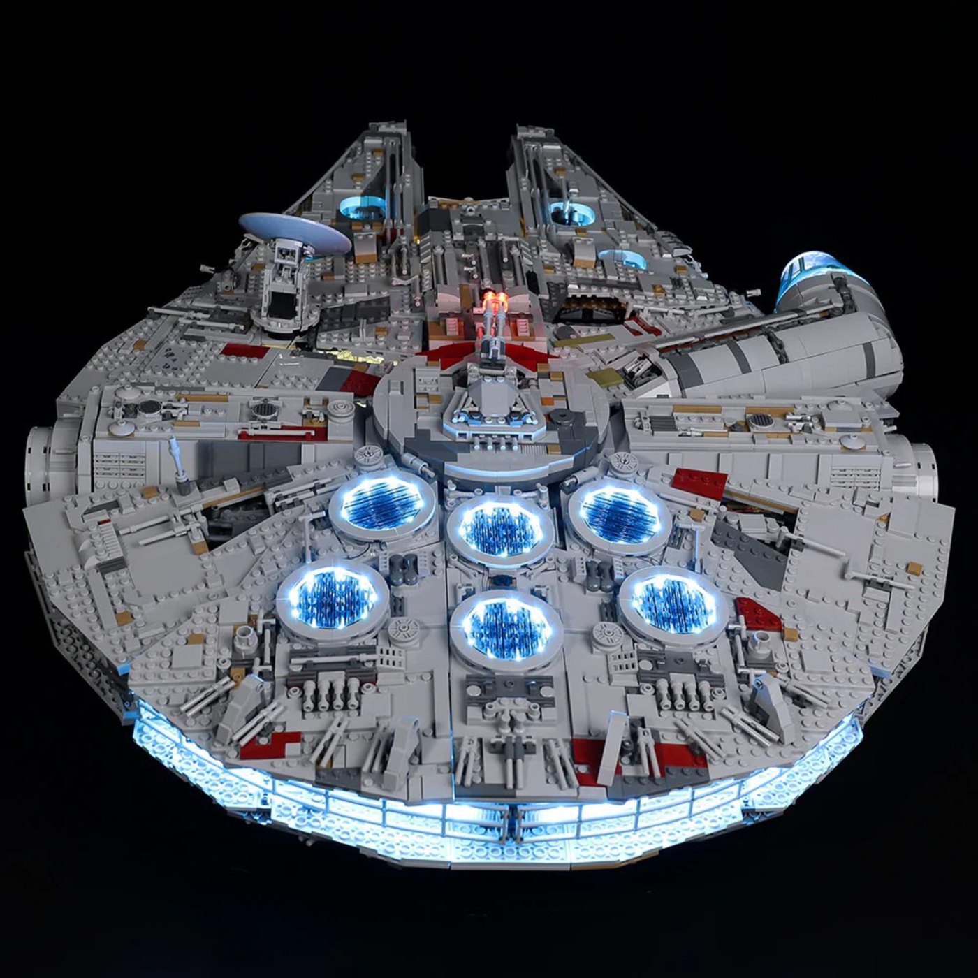 With the LED kit