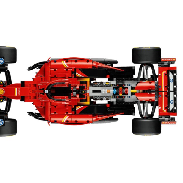 Chassis and suspension from above
