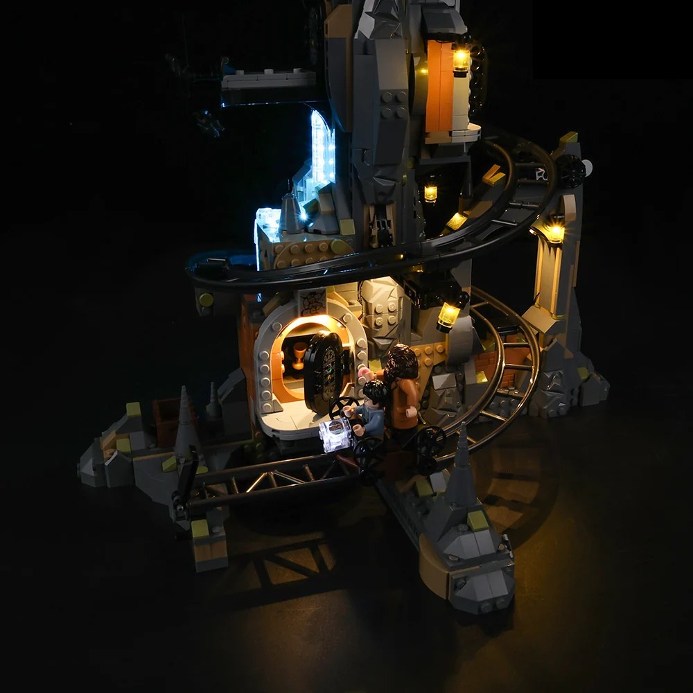 The vault cavern lit
