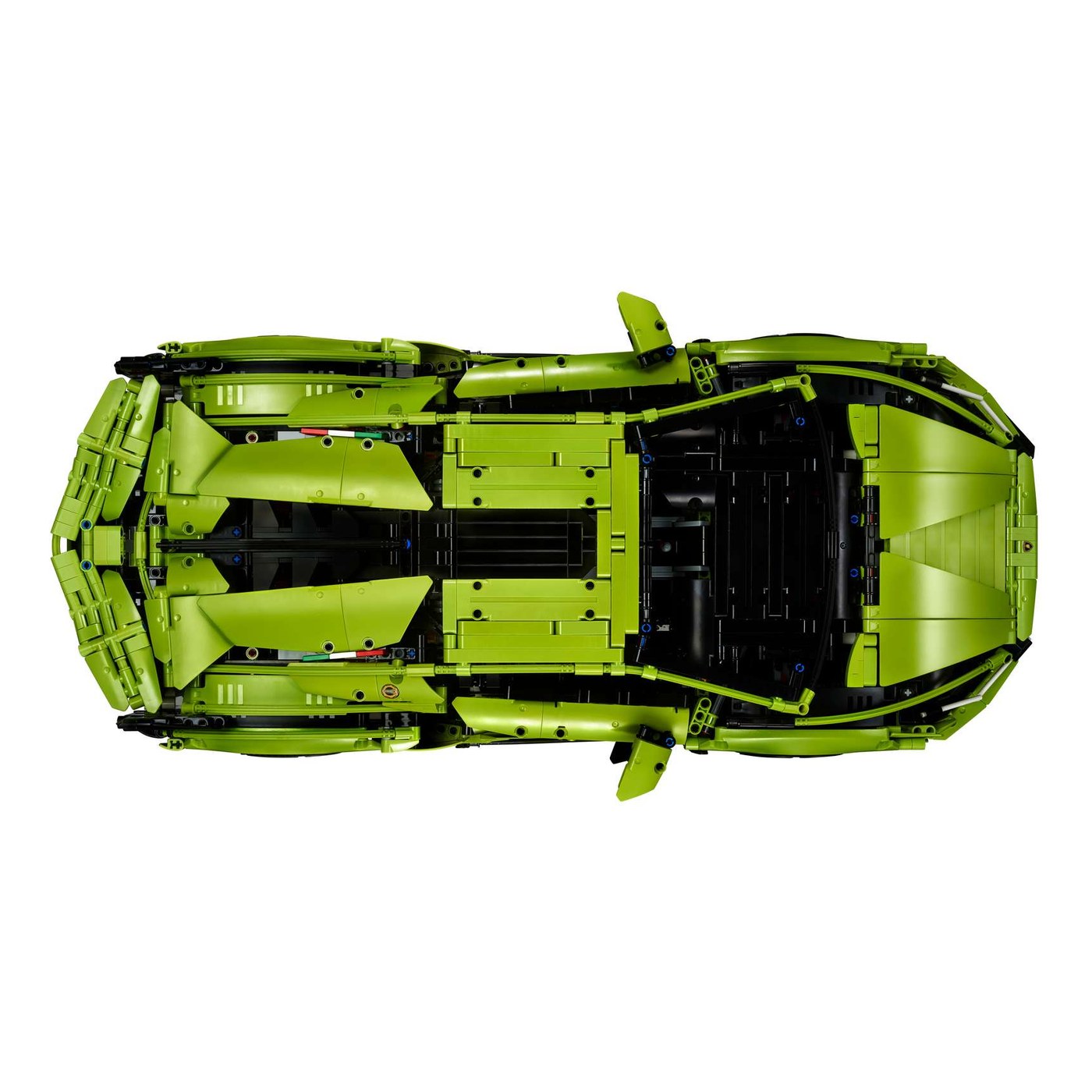 From above